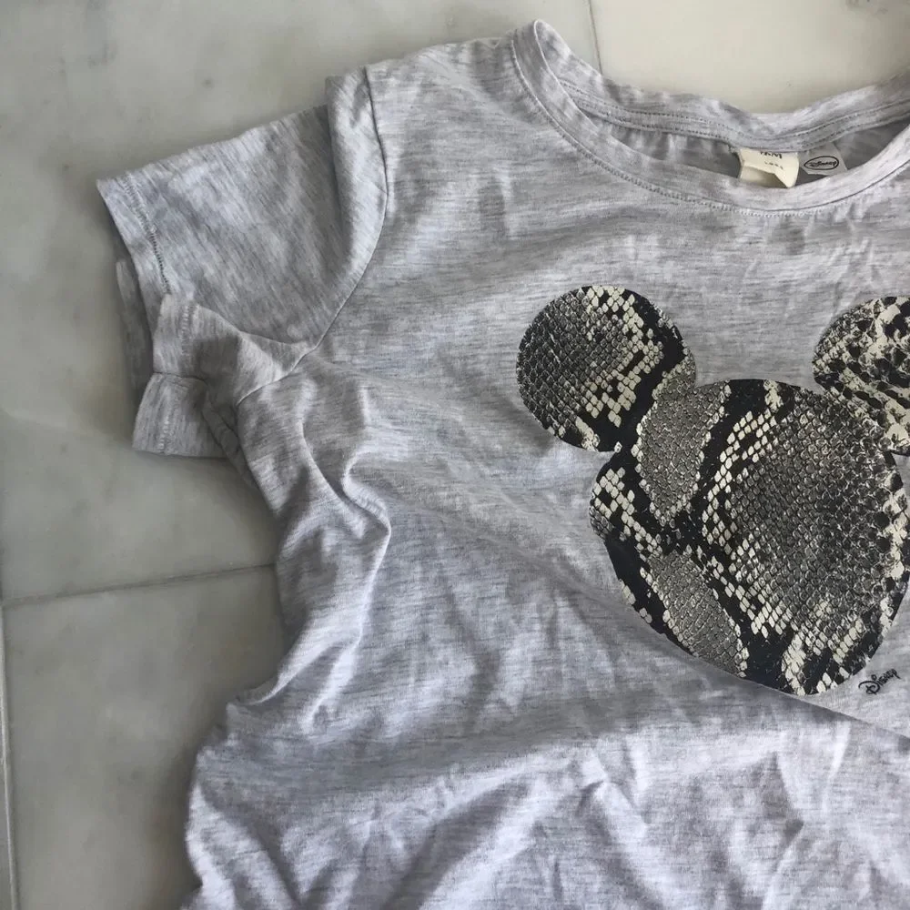Mickey Mouse snakeskin t shirt - Picture 7 of 9